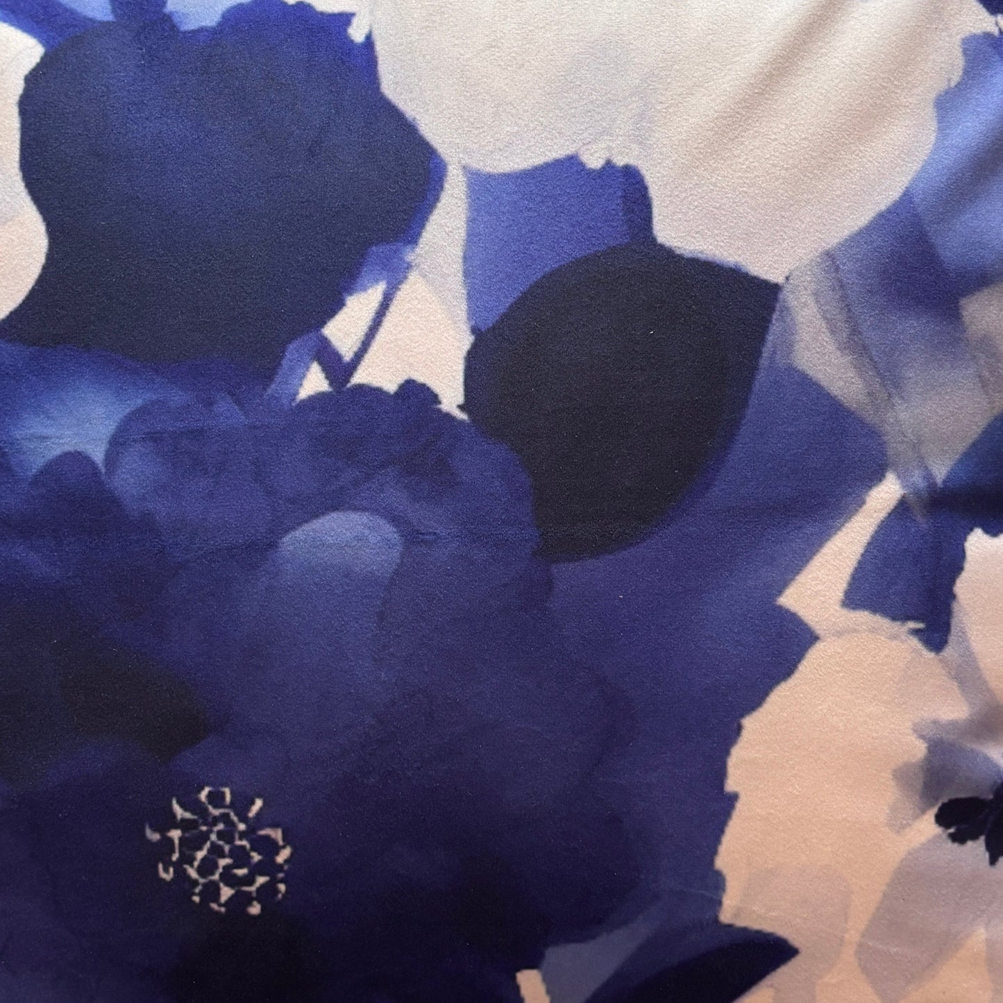 Midnight Blue Floral Cushion Cover – 45x45cm