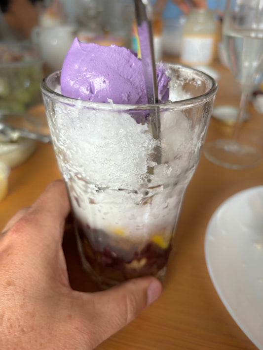 A Glass of Sunset: Homemade Halo-Halo at Home