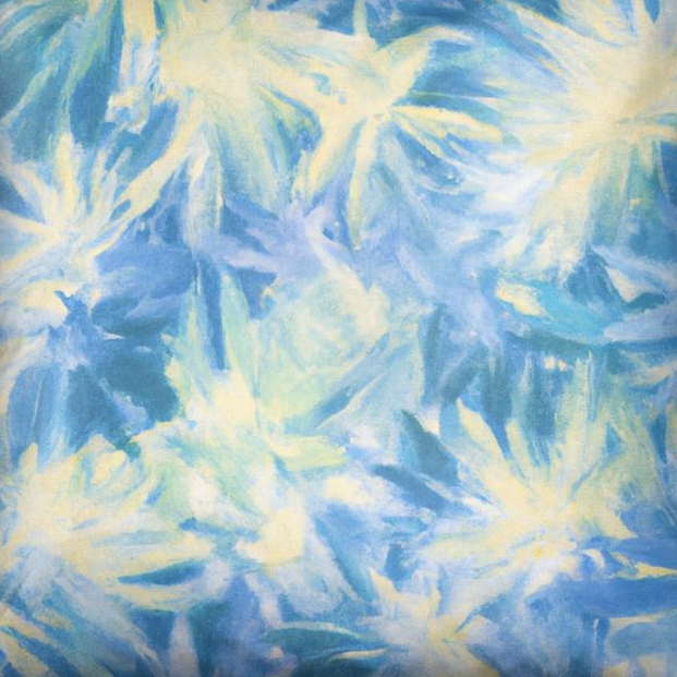 Blue Firework Cushion Cover