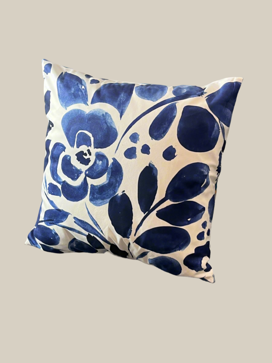 Blue Cushion cover