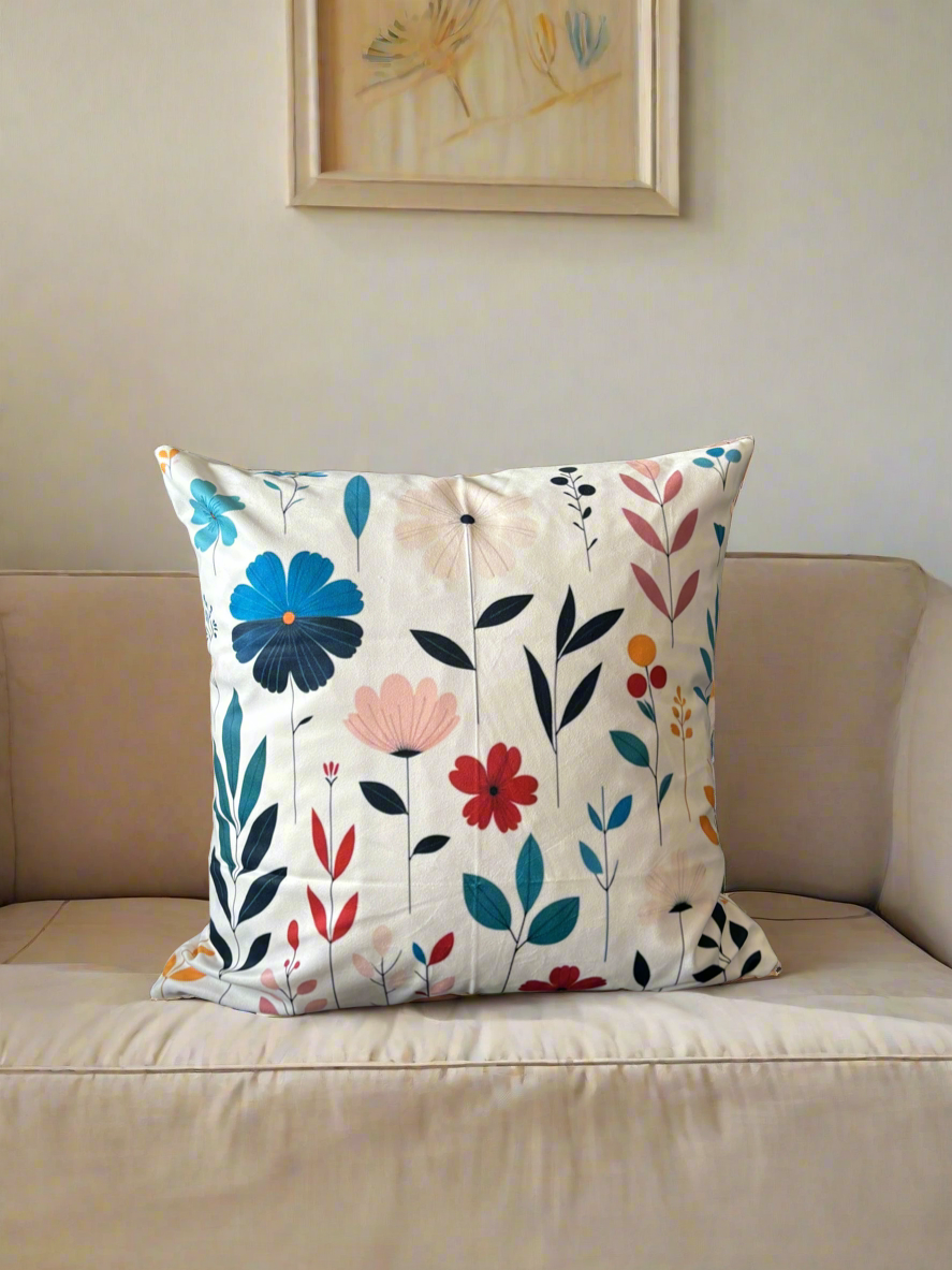 Floral Cushion Cover