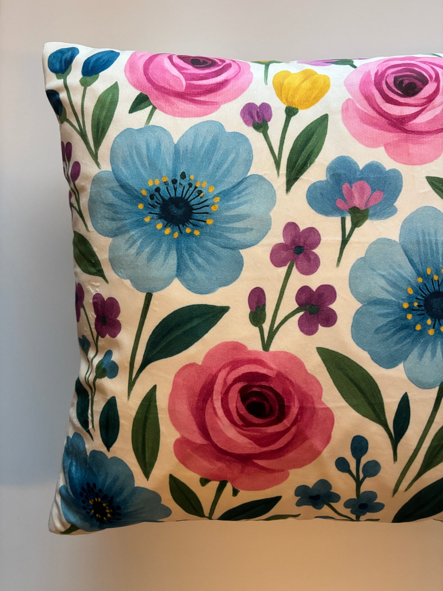 Wildflower Stillness Floral Cushion Cover – 45x45cm