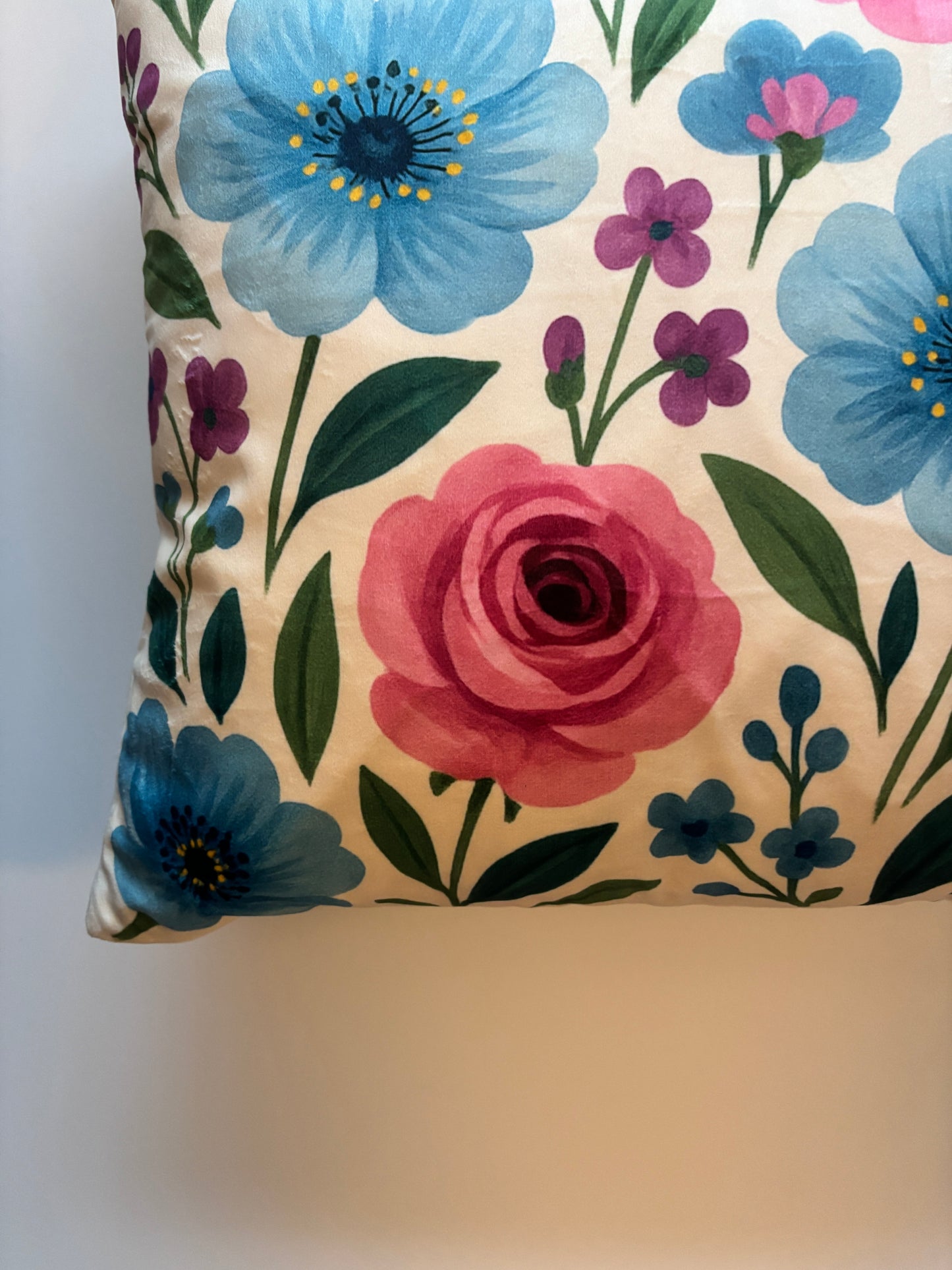Wildflower Stillness Floral Cushion Cover – 45x45cm