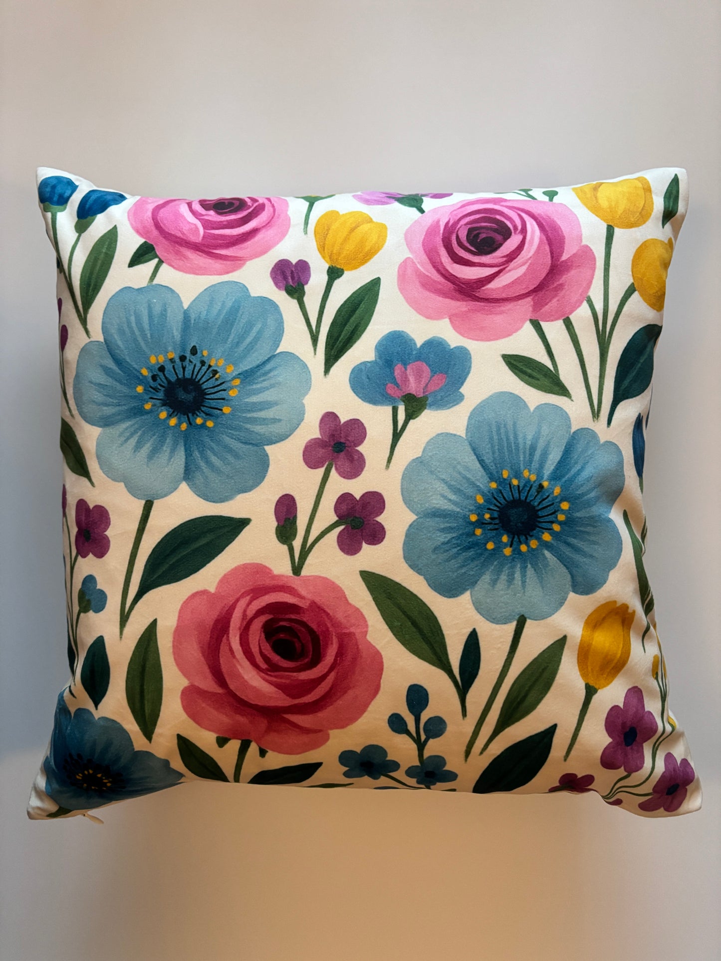 Wildflower Stillness Floral Cushion Cover – 45x45cm