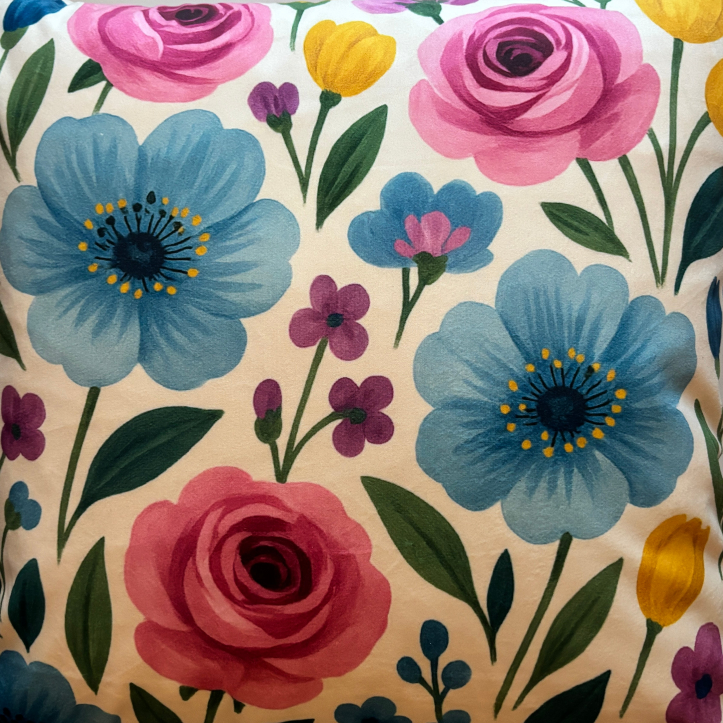 Wildflower Stillness Floral Cushion Cover – 45x45cm