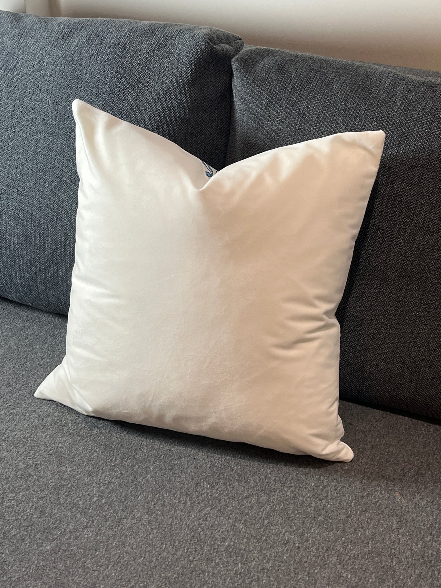 Blue Cushion cover