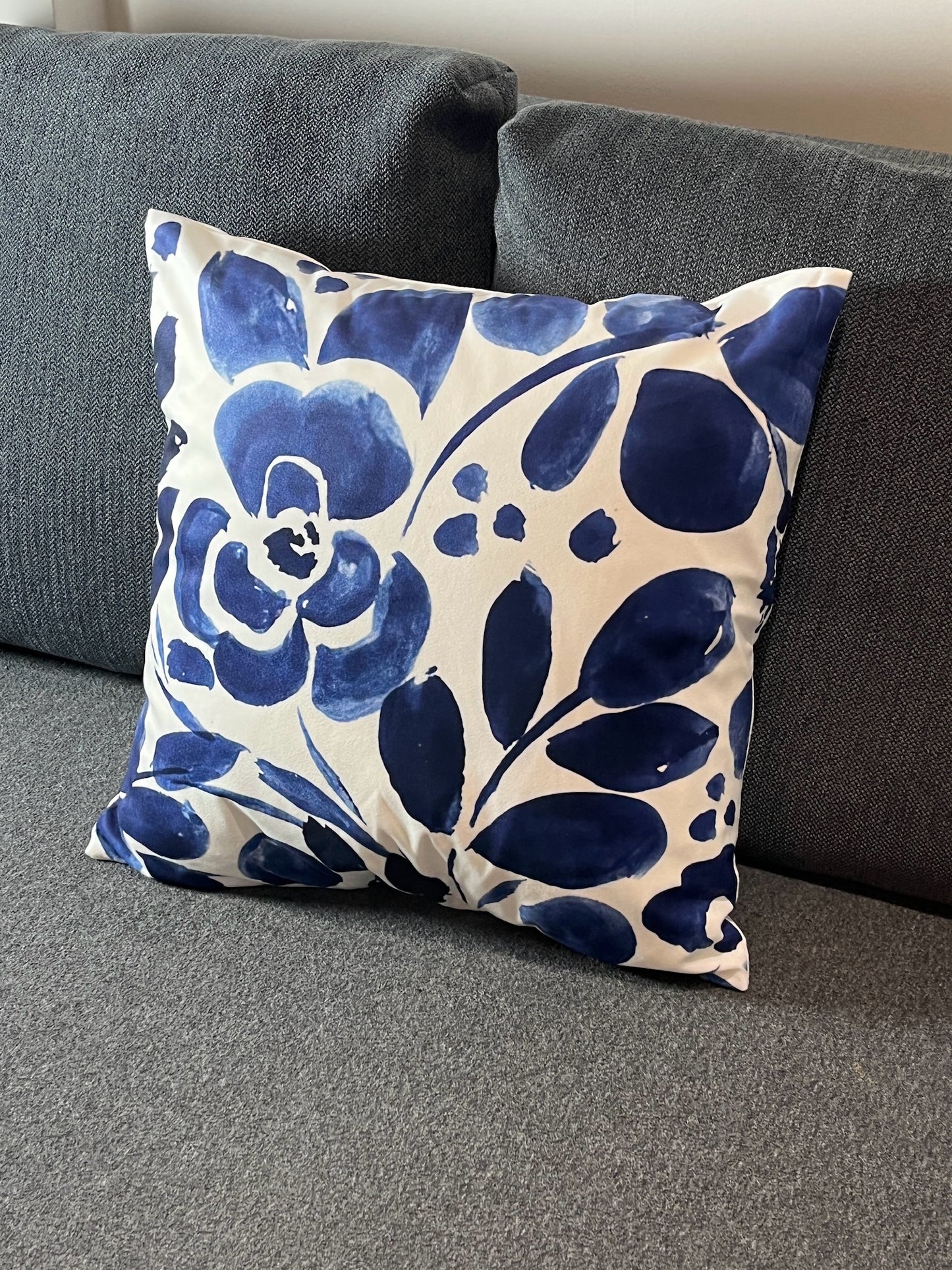 Blue Cushion cover