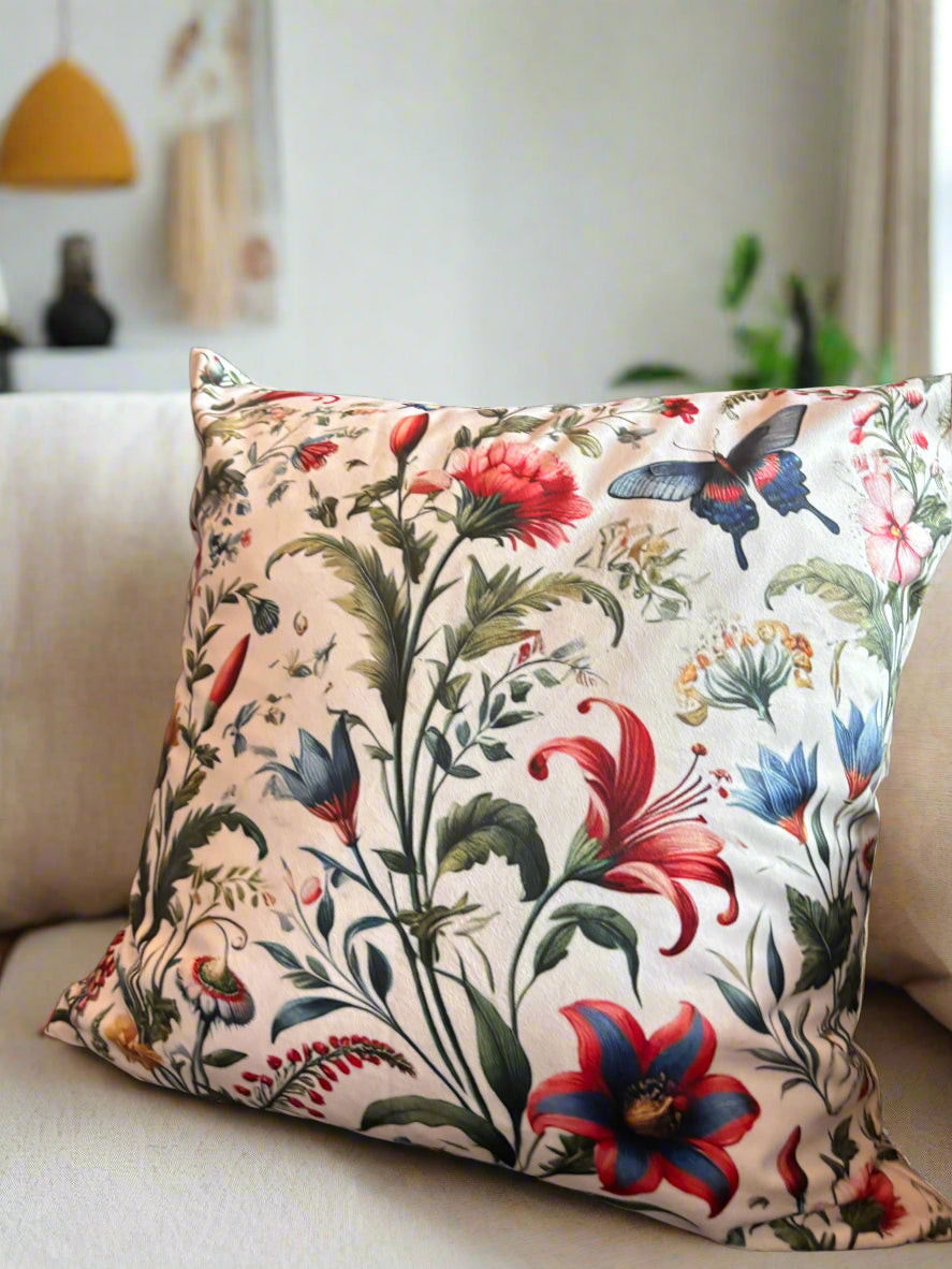 Vintage Butterfly Cushion Cover – 45x45cm