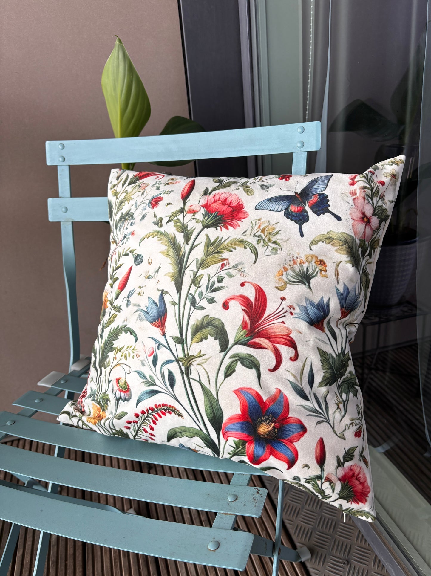 Vintage Butterfly Cushion Cover – 45x45cm